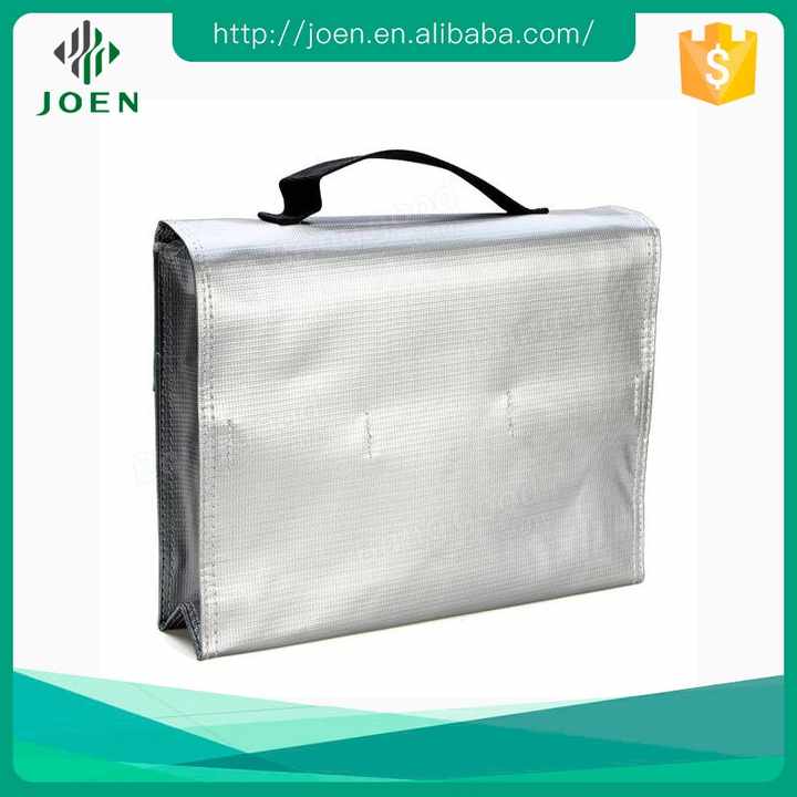 Pochette Ignifuge A5 23x18 Cm – En Fibre De Verre Et Silicone – Pour Documents, Passeport, Argent