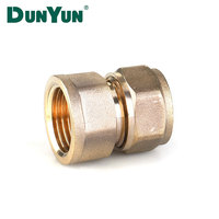 Raccord de mamelon mâle de plomberie en laiton forgé de haute qualité 16-20mm sans joints toriques pour tuyau Pex en plastique haute pression