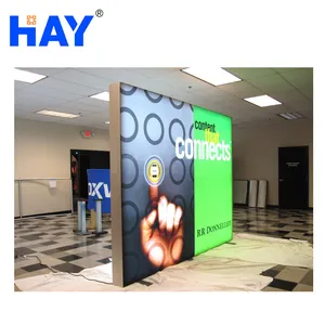 Aluminum Frame Tension Fabric Free Standing Lightbox