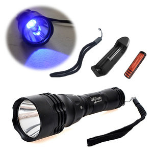 Linterna de Buceo Submarina con LED Ultravioleta de 395nm, <span class=keywords><strong>Luz</strong></span> Ultravioleta - Product Image 1