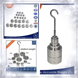 Acier inoxydable 304 Masse sérieuse, poids d'essai de charge, poids fendu de 2kg - Product Image 2