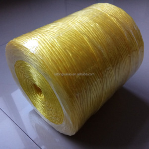 Gulungan Plastik Raffia Plastik Polipropilena 5Kg Gulungan Lilit <span class=keywords><strong>Baler</strong></span>/Benang <span class=keywords><strong>Baler</strong></span> Pertanian untuk Menggiling dan Mengikat Rumput Jerami
