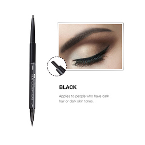 Menow E407 OEM/ODM Marque Privée Crayon Double Tête Imperméable Multifonctionnel pour Eyeliner + <span class=keywords><strong>Sourcils</strong></span> + Brosse Cosmétiques de Beauté pour les Yeux - Product Image 5