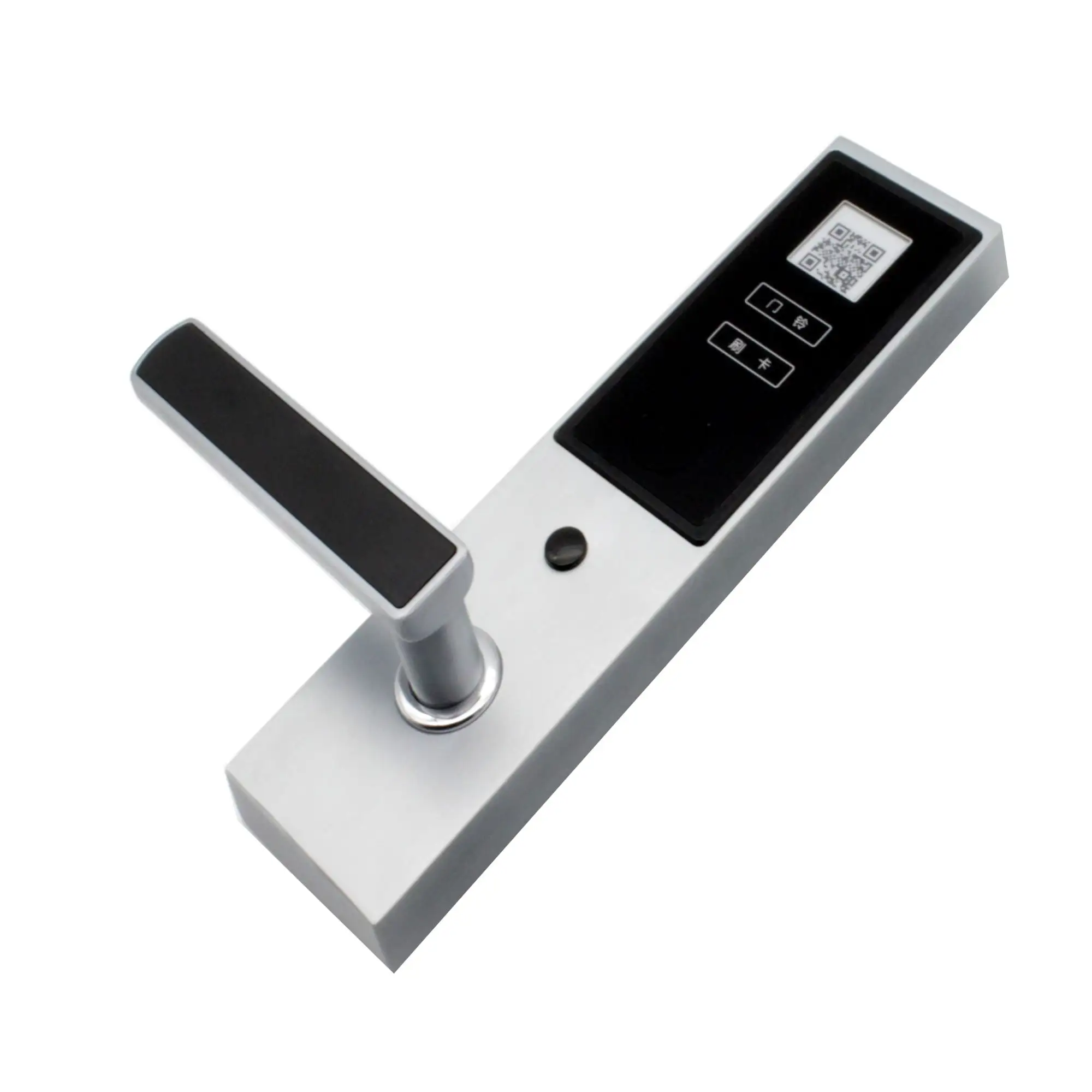 JOYSHARE 2019 moisture-proof hotel locks proximity card hotel door handle lock swipe key card hotel model-just for custom design