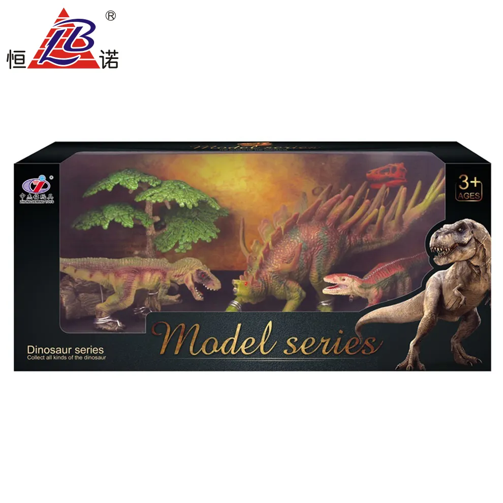 Model Dinosaurus Dijual 2021 Produk Baru Figur Mainan Dinosaurus dengan 7P