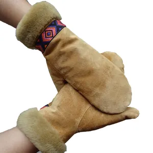 Wholesale cheap pig leather gloves