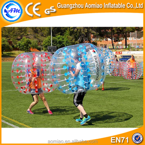 Meilleure vente 1.0mm PVC/TPU à taille humaine football bulle, ballon gonflable personne à l'intérieur - Product Image 1