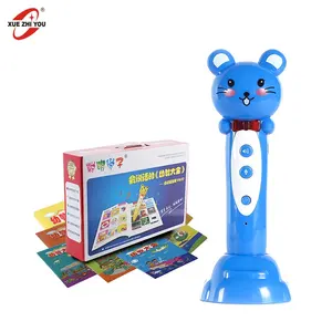 Digital Reading Pen with 20 Audio Books OEM Talking Pen Smart Toys for Kids