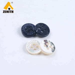 Chất Lượng 4-Lỗ Nút Bn80062 Với Khắc Logo Chất Liệu Vỏ Áo Sơ Mi Trocas Nút - Product Image 3