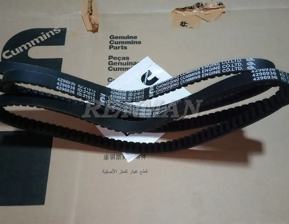 4296936 محرك Cummins NTA855 مروحة محرك V حزام