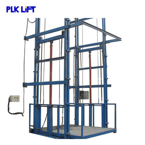 Kapalı açık kullanılan kılavuz rayı asansör kargo asansörü depo için - Product Image 5
