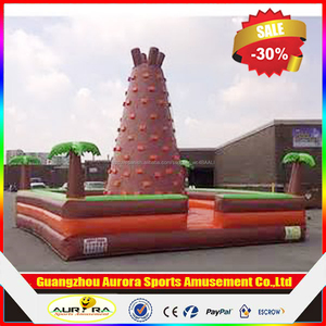 Precio de fábrica del patio trasero inflable pared de escalada para niños jugar a las casitas - Product Image 1
