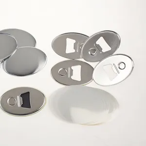 Bottle Opener button with magnet