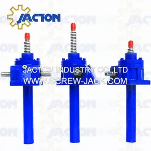 Keandalan Kinerja Yang Baik 10 Ton Listrik Screw Jack Aktuator untuk Worm Screw Sistem Linear