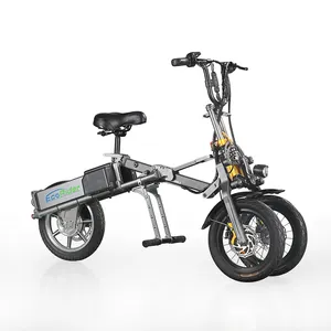 Durable EcoRider E6-7 motocicleta eléctrica de 48V de la ciudad de bicicleta de carretera para Man250W bicicleta eléctrica con batería de litio