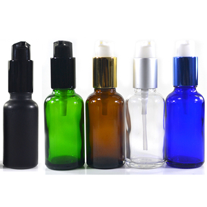 Mỹ Phẩm <span class=keywords><strong>5Ml</strong></span> 10Ml 15Ml 30Ml 50Ml 100Ml Màu Xanh Lá Cây Rõ Ràng Cobalt Màu Xanh Hổ Phách Xà Phòng Bọt Chai Thủy Tinh Với Điều Trị Lotion Bơm <span class=keywords><strong>Cap</strong></span> - Product Image 1