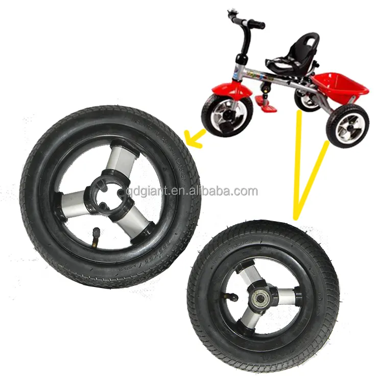 Yeni tasarım çocuk triportörü çocuk üç tekerlekli bisiklet kauçuk tekerlekler