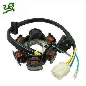 Statore Magneto Completo con Volano Rotore per Moto e Scooter 110cc C110 C100 <span class=keywords><strong>Smash</strong></span> 110 BIZ110 - Product Image 5
