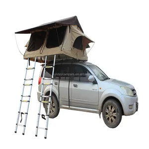 Alta qualità 4x4 roof top tenda con rettangolo scaletta