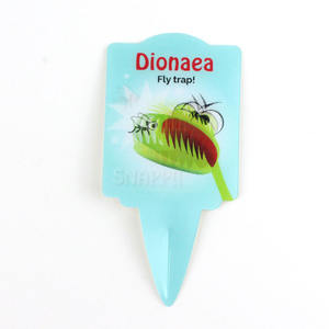 Push in Label <span class=keywords><strong>Plant</strong></span> Marker <span class=keywords><strong>Plant</strong></span> <span class=keywords><strong>3D</strong></span> Tag Venus Flytrap - Product Image 2