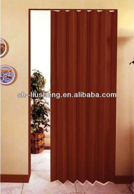 Bathroom PVC folding door