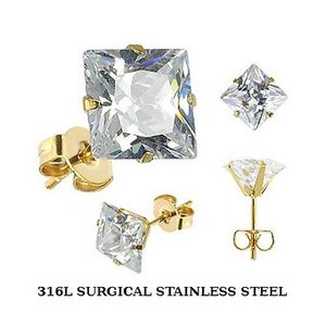 Bling bling <span class=keywords><strong>18</strong></span> K <span class=keywords><strong>oro</strong></span> plateado vacío diamante pendientes <span class=keywords><strong>de</strong></span> piedras preciosas, un <span class=keywords><strong>gramo</strong></span> <span class=keywords><strong>de</strong></span> <span class=keywords><strong>oro</strong></span> pendientes diseña joyas - Product Image 1
