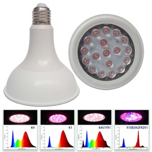 Flores de interior hidropónico planta crece la lámpara ligera segura sin parpadeo - Product Image 4