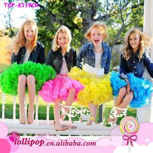 Alta qualità! commercio all'ingrosso pannello esterno del bambino colorato solido bambini <span class=keywords><strong>bambine</strong></span> pannello esterno chiffon del <span class=keywords><strong>tutu</strong></span> del pettiskirt - Product Image 5
