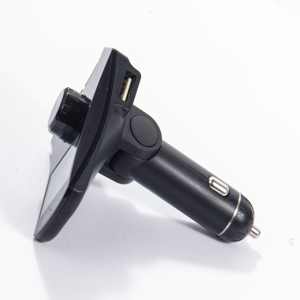 Bluetooth Transmisor de FM, Kit inalámbrico Para Coche con Cargador de Coche de Doble Puerto para Dispositivos de Audio Móvil