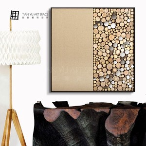 Winlife — décoration murale en bois massif 3D, usine chinoise, Style <span class=keywords><strong>moderne</strong></span>, médias mixtes, peintures en bois pour décoration de maison - Product Image 3