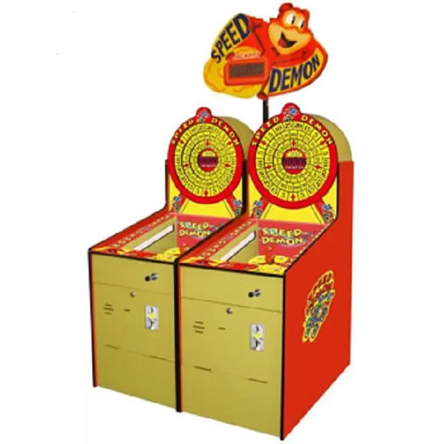 Venda quente Speed Demon Arcade loteria Redenção Máquina de Jogo Bilhete do Parque De Diversões Indoor Para Venda