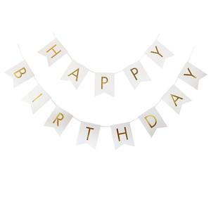 Décorations de fête d'<span class=keywords><strong>anniversaire</strong></span>, banderole en papier blanc, rouge, bleu, jaune, vert, décor en papier nid d'abeille, pour maison, <span class=keywords><strong>bannière</strong></span> d'<span class=keywords><strong>anniversaire</strong></span> personnalisée - Product Image 3