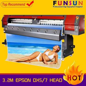 Funsunjet FS-3202M <span class=keywords><strong>3</strong></span>,2 mt dx5 kopf 1440 dpi druckmaschine t-shirt drucker für verkauf - Product Image 2