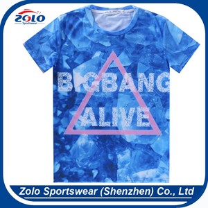 En gros <span class=keywords><strong>pas</strong></span> cher personnalisé runnimg populaire impression changement de couleur t-shirt - Product Image 2
