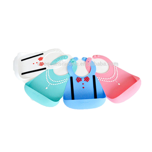2018 nuevo diseño <span class=keywords><strong>de</strong></span> moda personalizado bautizo <span class=keywords><strong>babero</strong></span> del bebé para los niños - Product Image 3