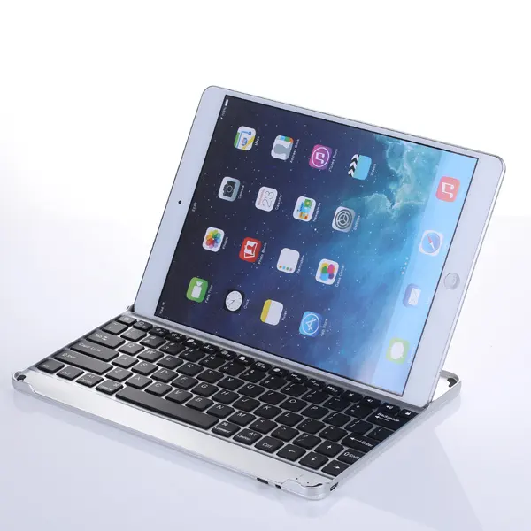 colorful genuine leather case keyboard for ipad keyboard