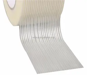 Mono Filament Mesh Tape, Packing Tape with Superior Fiberglass and Qualified PET Film, Long-term Adhesion