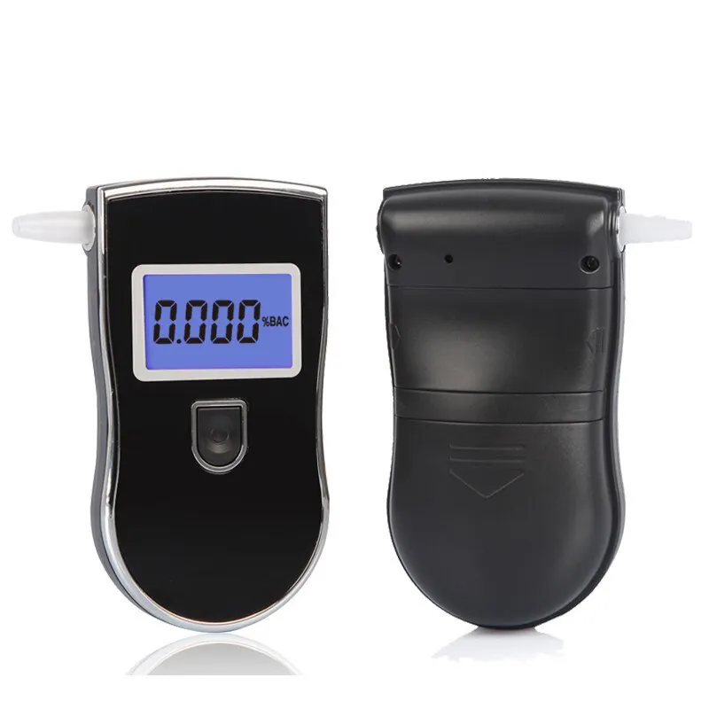 Chaveiro de análise de nível de álcool, at818 digital, bafômetro, mini testador de álcool