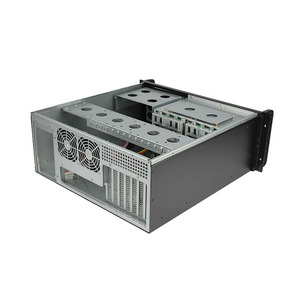 <span class=keywords><strong>4U</strong></span> <span class=keywords><strong>Rack</strong></span> Mount trường hợp máy chủ với ATX PSU HDD khay và fan hâm mộ ngành công nghiệp Rackmount Chassis-Thả - Product Image 3