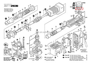 Marteau de démolition accessoire GSH11E pièces Cog roue / de vitesse de remplacement 1616317045 - Product Image 2