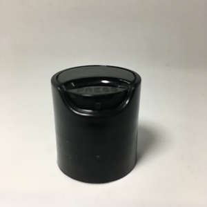 Tappo a Pressione in PP Nero e Bianco da 18mm 20mm 24mm, Coperchio Flip-Top per Confezioni Cosmetiche - Product Image 2