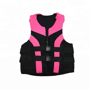 Divestar Custom Impact Vest Goedkeuring Ce Volwassen Leven Vest Bouyance Neopreen Anti-Botsing Reddingsvest Voor Watersporten