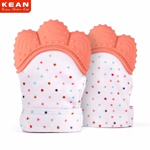 Mitón original del bebé del regalo <span class=keywords><strong>de</strong></span> la venta directa <span class=keywords><strong>de</strong></span> la fábrica, guantes <span class=keywords><strong>de</strong></span> la dentición, manoplas masticables del bebé - Product Image 4