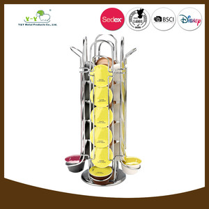 Rotatorio dolce metálica cápsula de café gusto soporte de la cápsula de café - Product Image 1