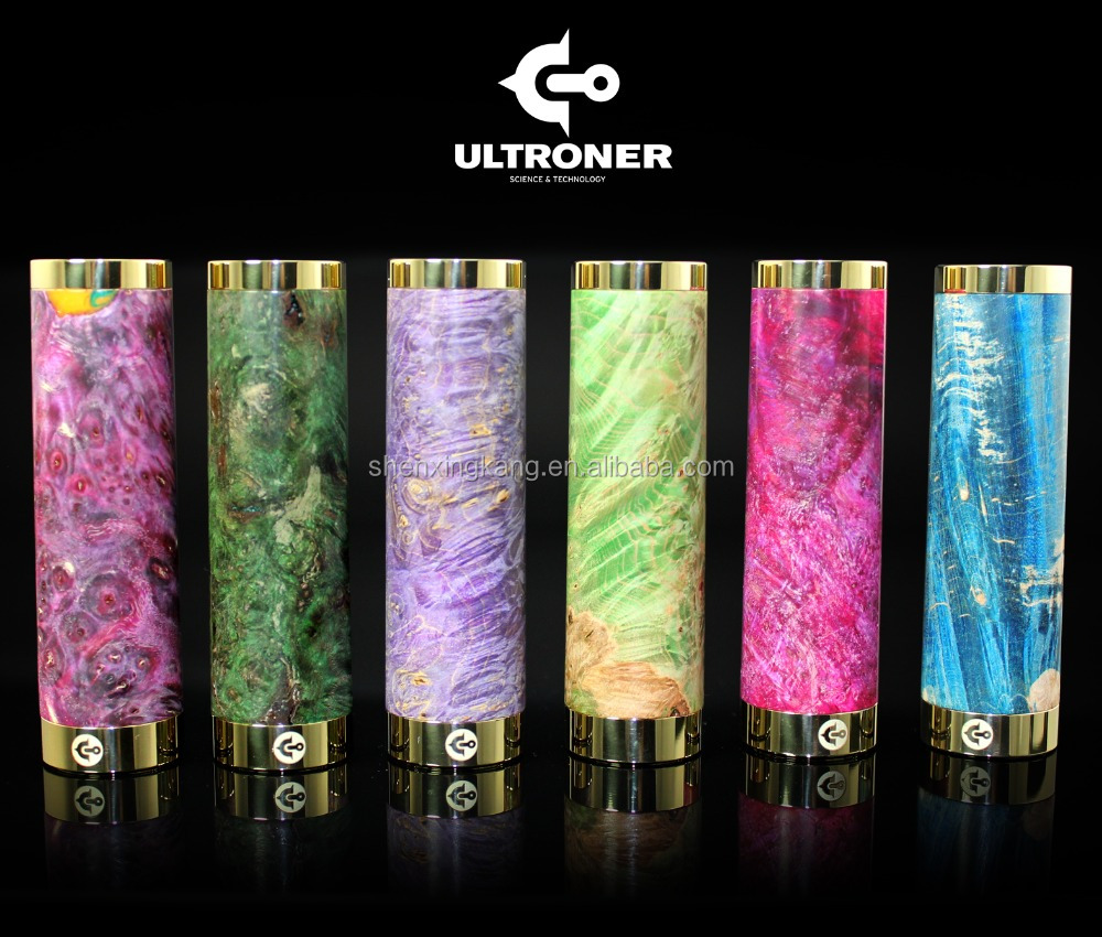 Лучший завод электронных сигарет Ultroner & sxk, оригинальный продукт, мод Raiders stabwood mod, механический мод со стабилизацией древесины
