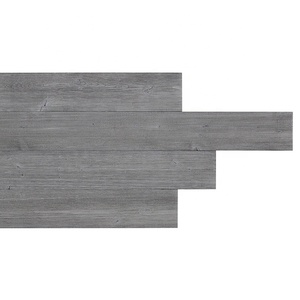 Nouvelle tendance Panneau mural décoratif en bois massif gris moyen Carreaux muraux en bois autocollants pelables et collés - Product Image 2