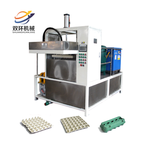 paper pulp recycled egg crate making machine for egg trays and cartons