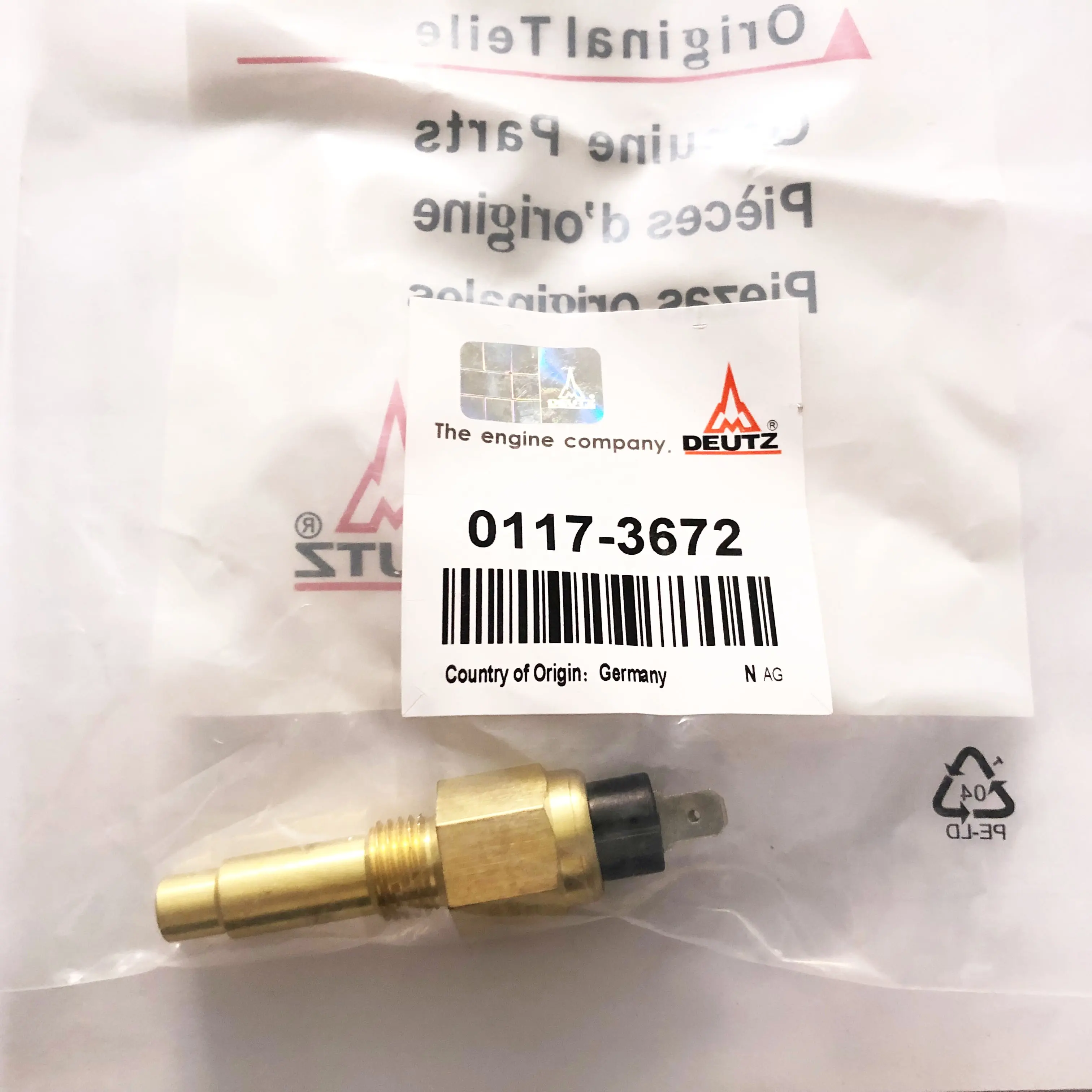 Лучшее качество, датчик температуры воды deutz FL913 01173672