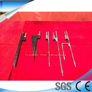 Drapeaux de plumes publicitaire <span class=keywords><strong>pour</strong></span> cérémonie, banderole de drapeau de plage, anti-vent avec <span class=keywords><strong>lame</strong></span>, pôle en forme de goutte d'eau - Product Image 5