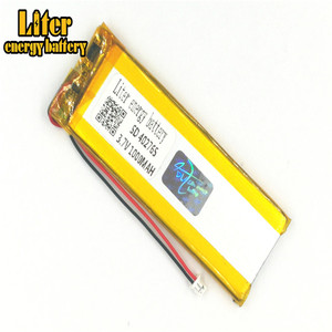 Plug 1.25-2 P 3.7 V 402765 1000 mah Lithium ion polymer Rechargeable battery lasting for - Product Image 1
